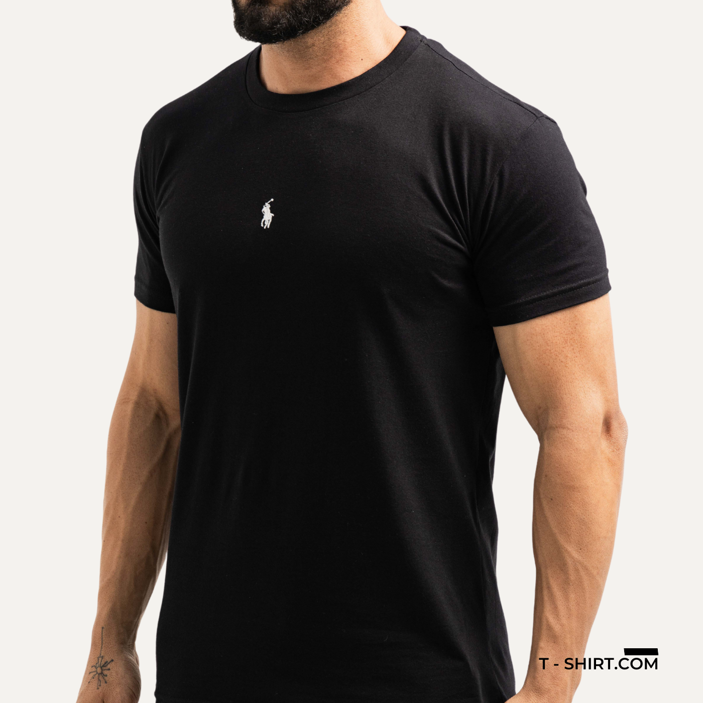 Camiseta Básica Logo Ralph Lauren Central