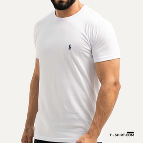 Camiseta Básica Logo Ralph Lauren