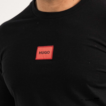 Camiseta Hugo Boss Daile Logo Vermelho