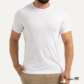 Camiseta Armani Exchange Logo Central