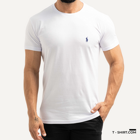 Camiseta Básica Logo Ralph Lauren