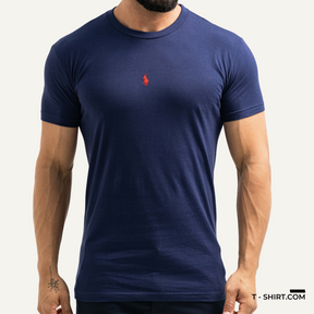 Camiseta Básica Logo Ralph Lauren Central