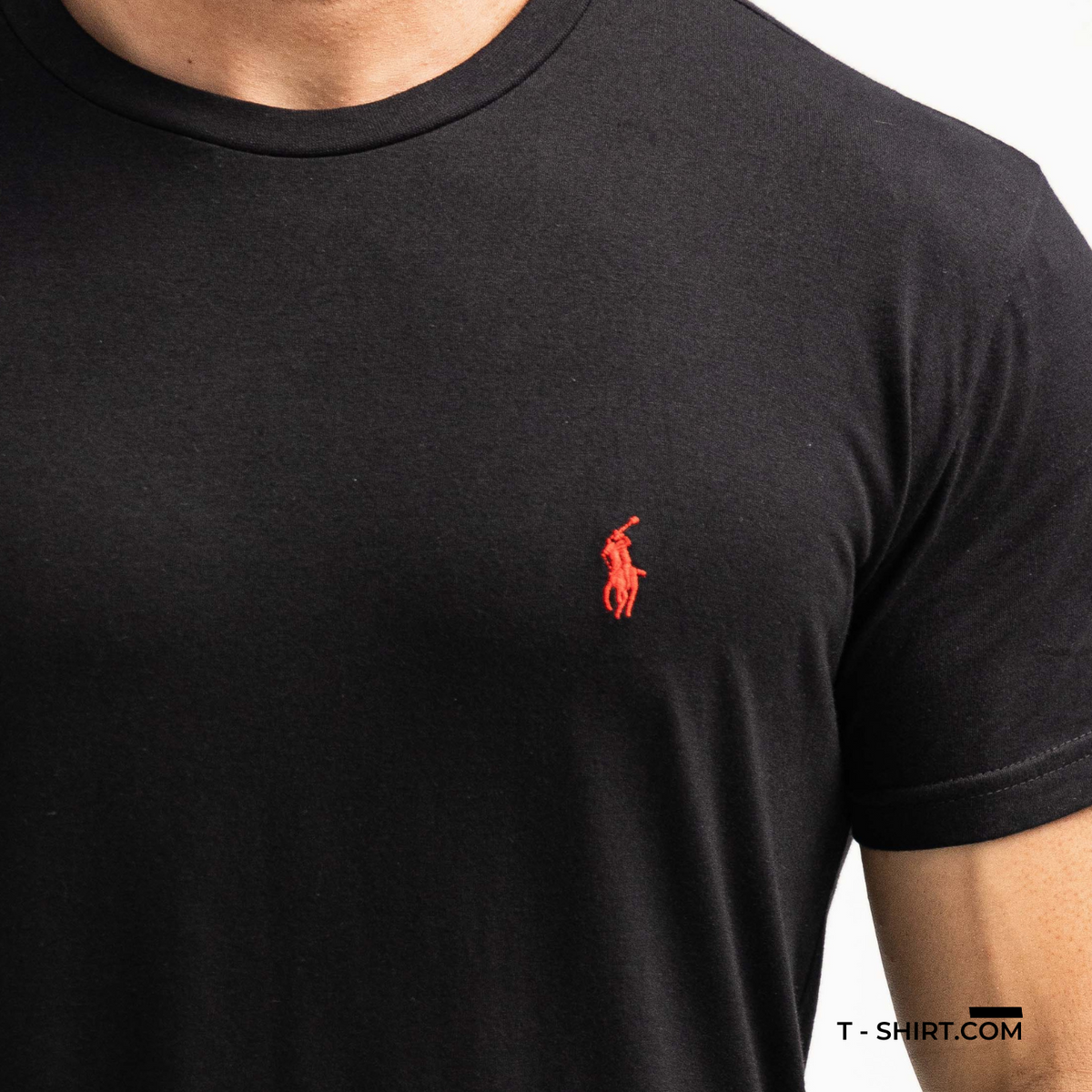 Camiseta Básica Logo Ralph Lauren