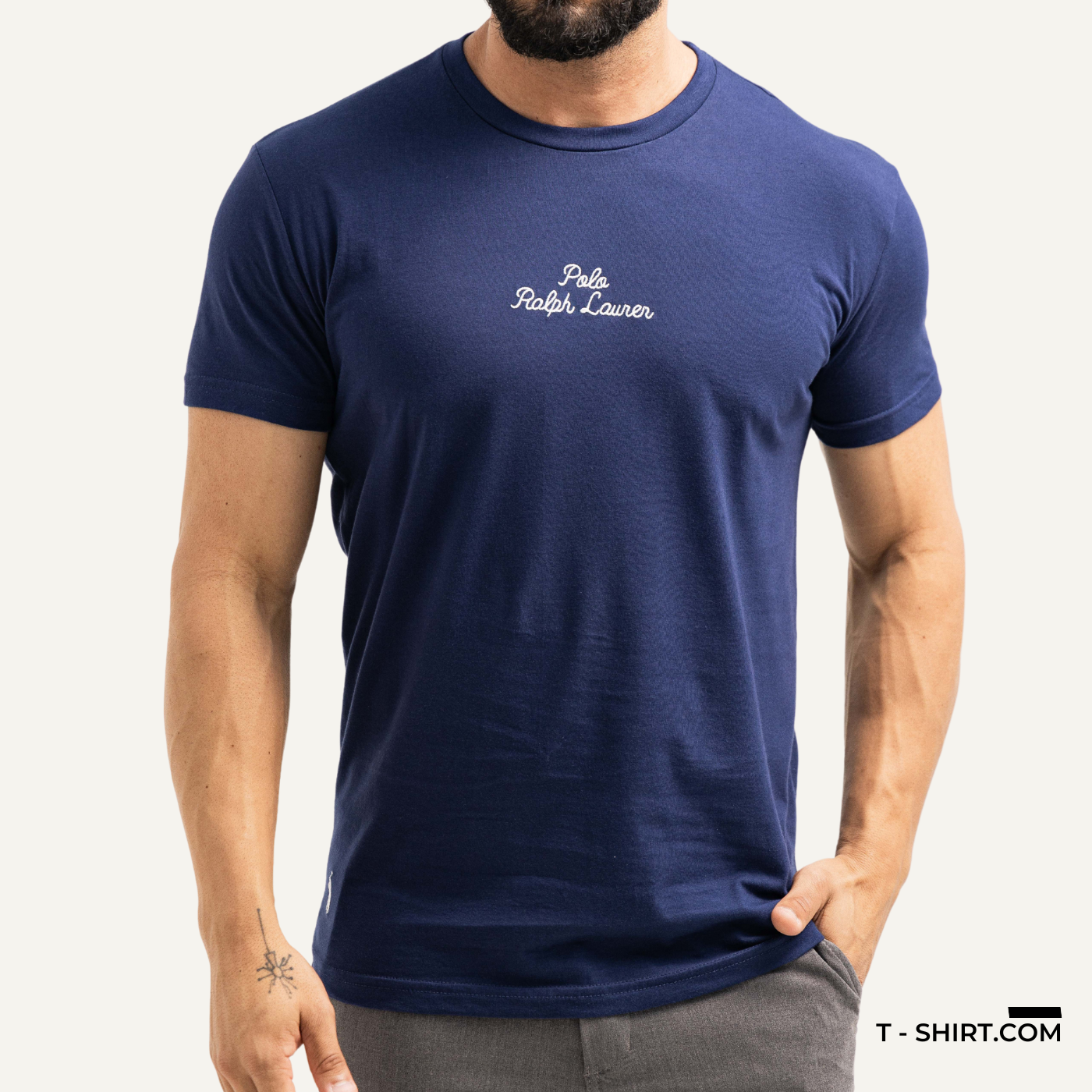 Camiseta Ralph Lauren Central Bordada