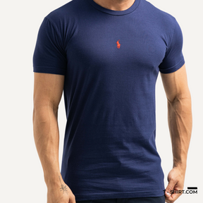 Camiseta Básica Logo Ralph Lauren Central