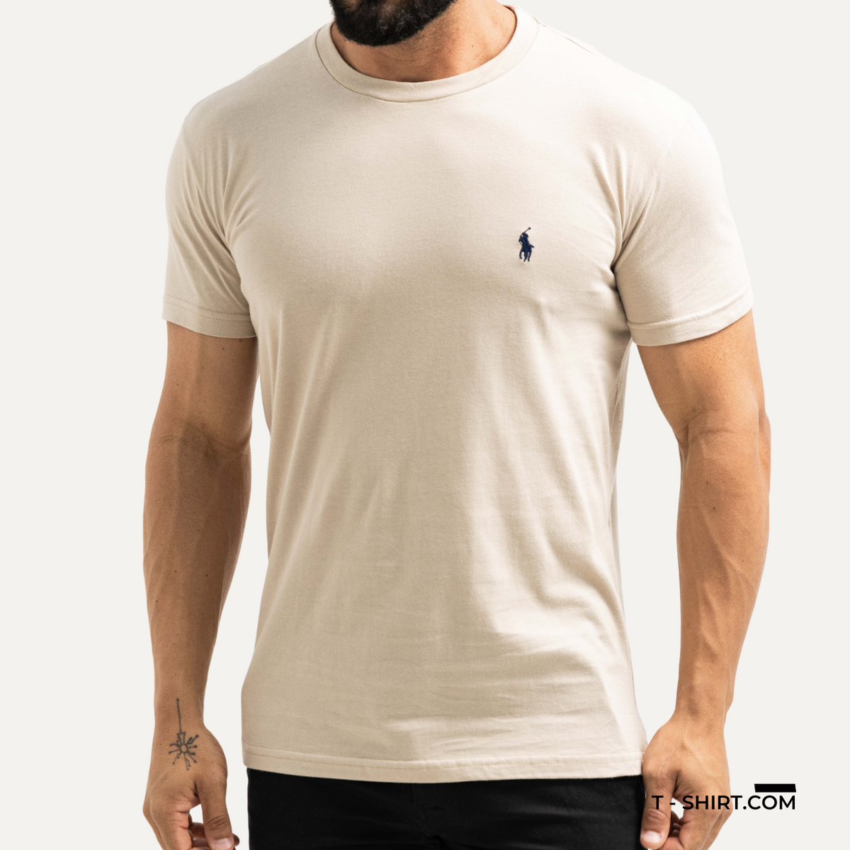 Camiseta Básica Logo Ralph Lauren