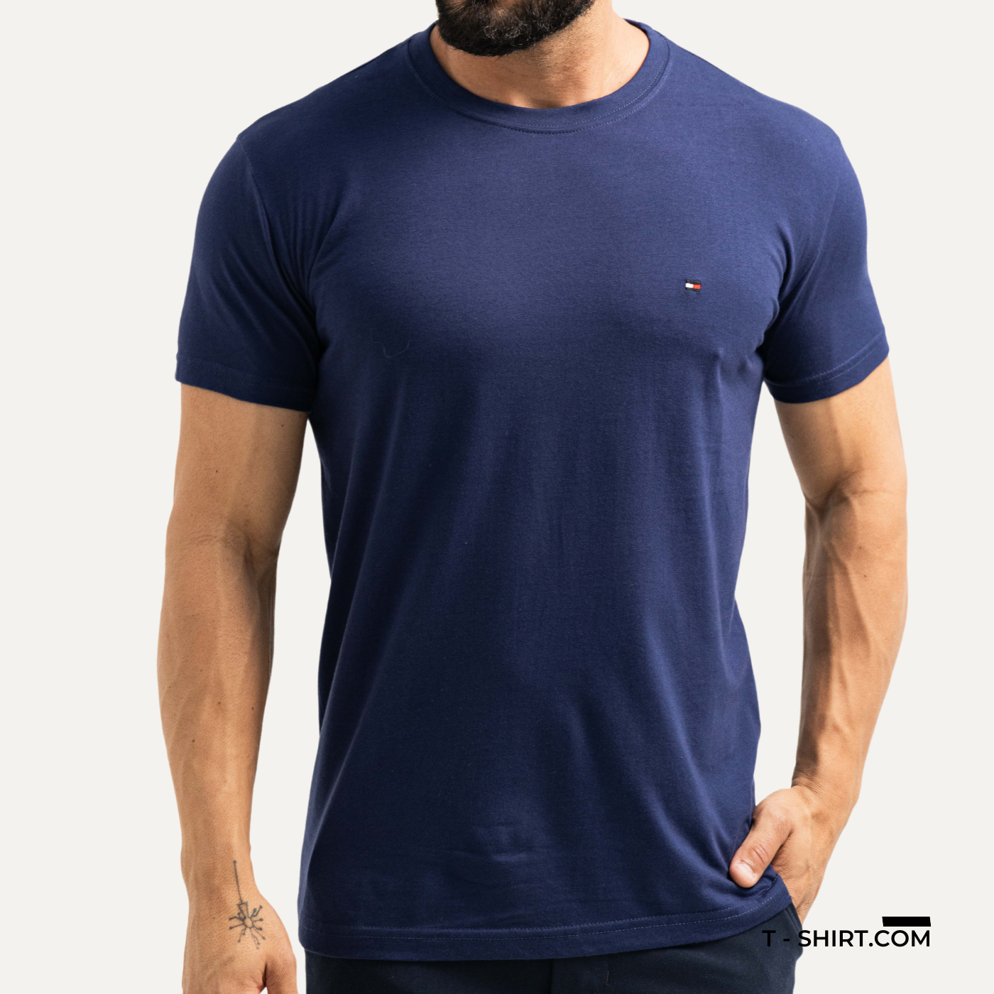 Camiseta Básica Logo Tommy Hilfiger