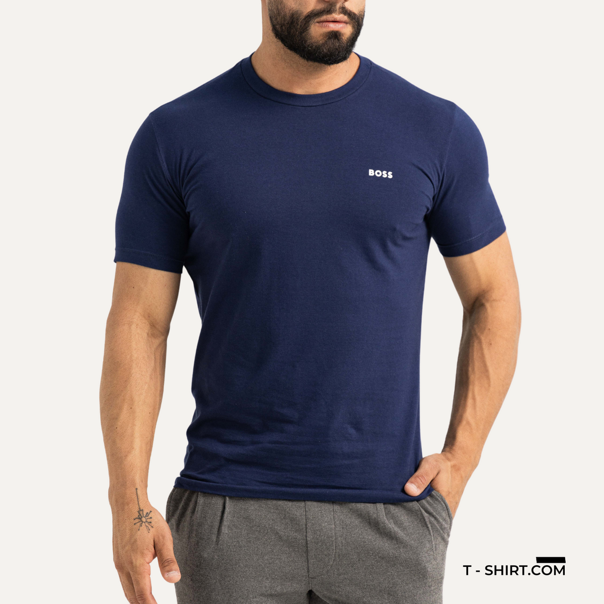 Camiseta Básica Hugo Boss