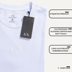 Camiseta Armani Exchange Logo Central