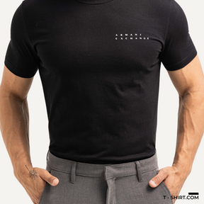 Camiseta Armani Exchange Logo Estampada