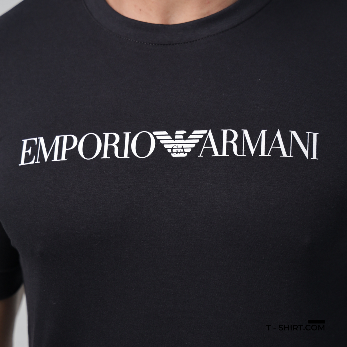 Camiseta Empório Armani Logo Estampada