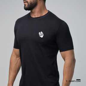 Camiseta Empório Armani Bordada Logo Duplo