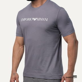 Camiseta Empório Armani Logo Estampada