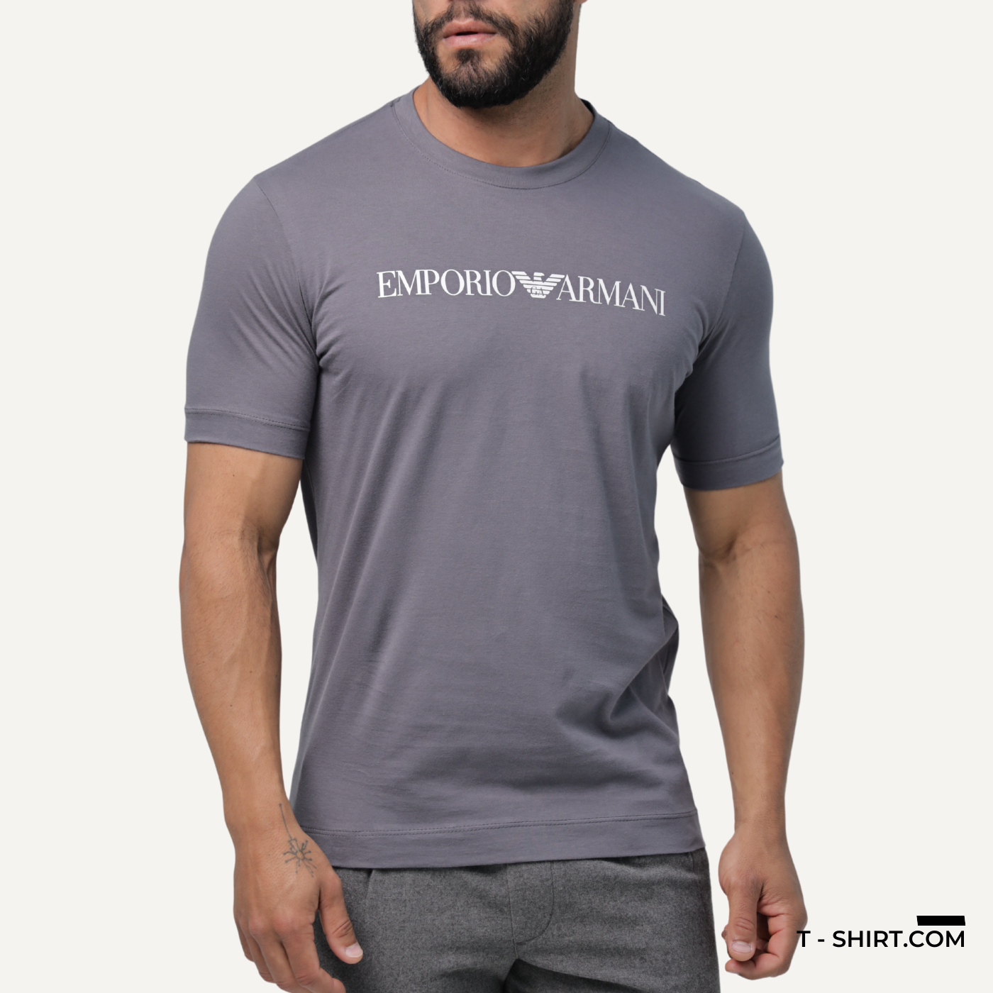 Camiseta Empório Armani Logo Estampada