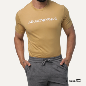 Camiseta Empório Armani Logo Estampada