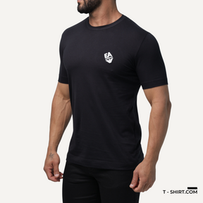 Camiseta Empório Armani Bordada Logo Duplo