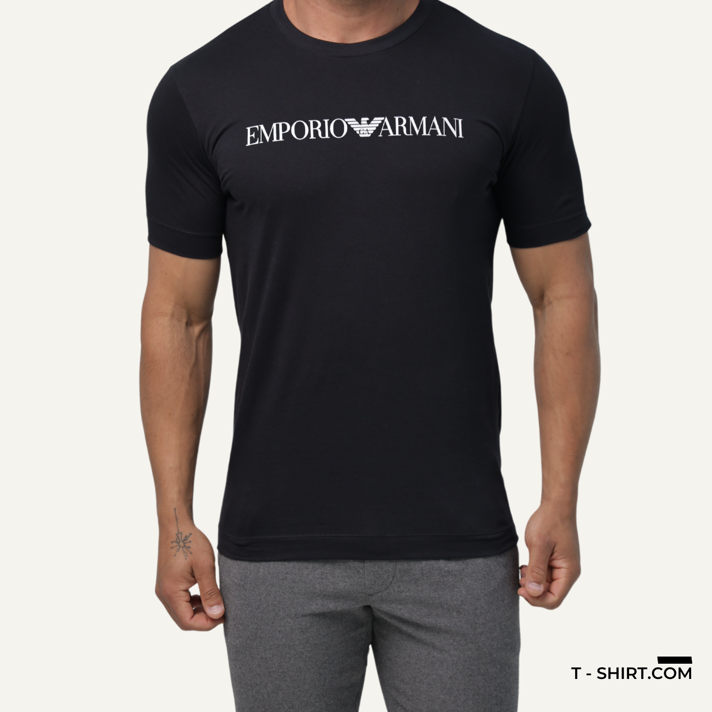 Camiseta Empório Armani Logo Estampada