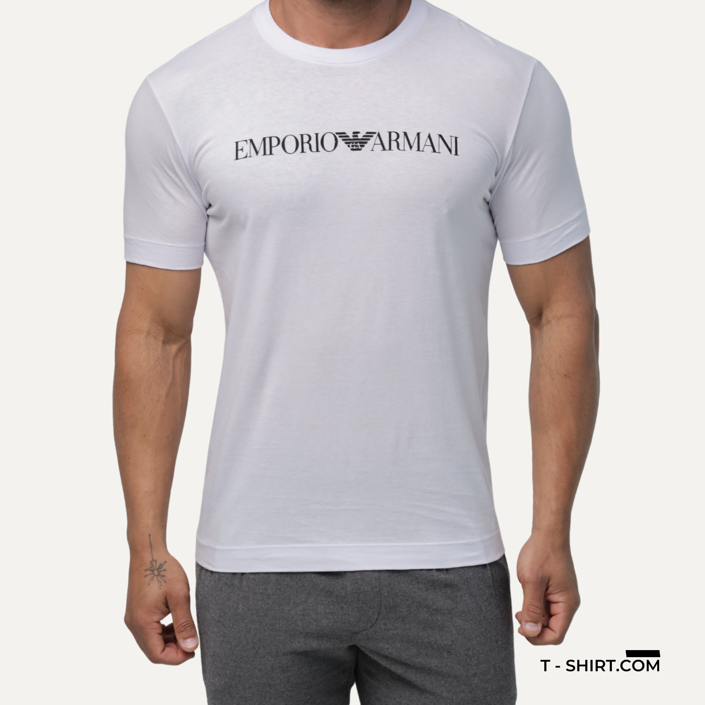 Camiseta Empório Armani Logo Estampada