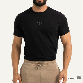 Camiseta Armani Exchange Logo Central