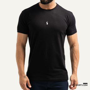 Camiseta Básica Logo Ralph Lauren Central