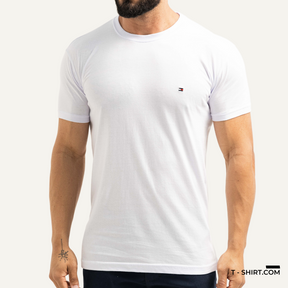 Camiseta Básica Logo Tommy Hilfiger